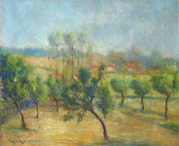Trees Artwork by Gustave Loiseau