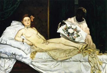 Olympia Artwork by Edouard Manet