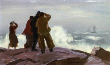 Grey Gale Artwork by Gifford Beal