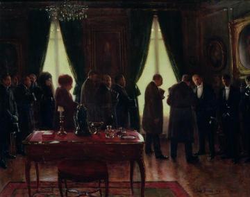 The Widower Artwork by Jean Georges Beraud