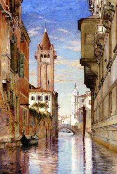 San Barnaba, Venice Artwork by Charles Herbert Moore