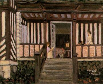 La Casa De Misia Sert Artwork by Pierre Bonnard