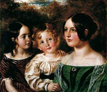 The Wood Children Artwork by William Etty