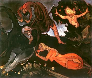 The Temptation of St. Anthony Artwork by Stanislaw Ignacy Witkiewicz