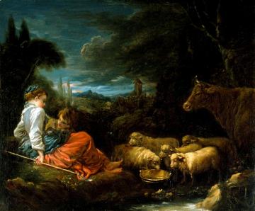 Pastoral Artwork by Francois Boucher
