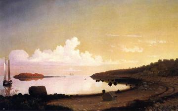 The Westen Shore with Norman's Woe Artwork by Fitz Hugh Lane