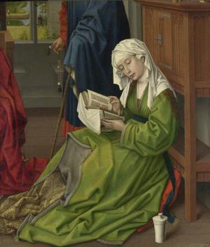 Magdalen Reading Artwork by Rogier van der Weyden