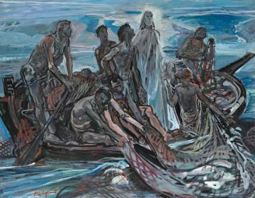 The Miraculous Catch Artwork by Edy Legrand