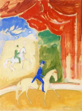 Equestrian Artwork by Raoul Dufy