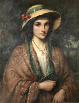 Going to Church Artwork by William Kay Blacklock