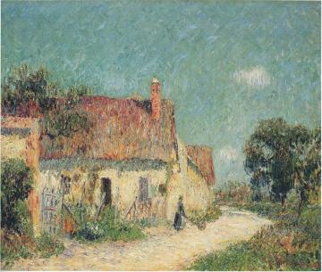 Cottage in Normandy Artwork by Gustave Loiseau