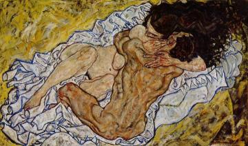 Embrace Artwork by Egon Schiele