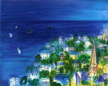 View of Sainte-Adresse Artwork by Raoul Dufy