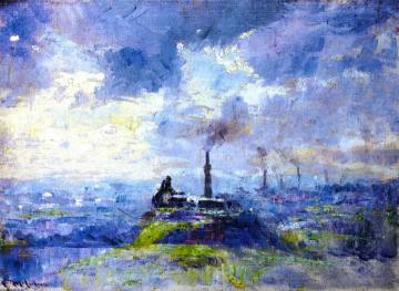 The Stone Crusher Artwork by Frederick McCubbin