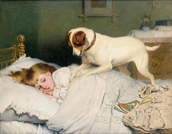 Time To Wake Up Artwork by Charles Burton Barber