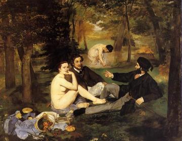 Luncheon on the Grass Artwork by Edouard Manet