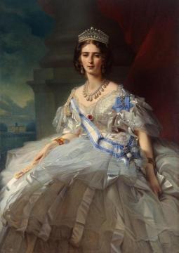 Princess Tatyana Alexandrovna Yusupova Artwork by Franz Xavier Winterhalter