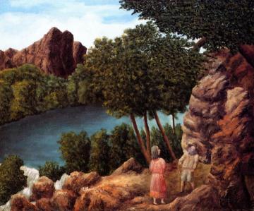 The Meeting Artwork by André Bauchant