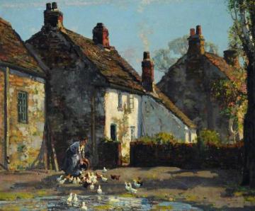 Bents Green, Sheffield Artwork by Stanley Royle