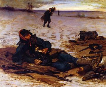 Taking a Break Artwork by William Gilbert Gaul