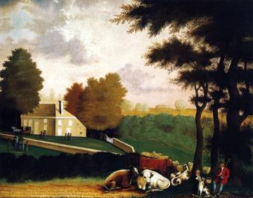 Grave of William Penn at Jordans in England Artwork by Edward Hicks