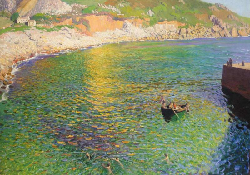 Lamorna Cove Artwork by Dame Laura Knight
