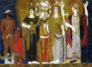 The Crowning Of Helen Artwork by Frantisek Kupka