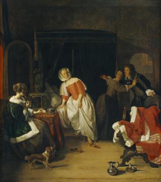 The Intruder Artwork by Gabriel Metsu