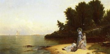 Afternoon By The Shore Artwork by Alfred Thompson Bricher