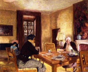 Intimacy Artwork by Edouard Vuillard