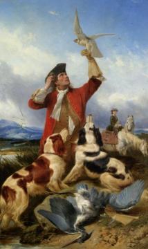 Hawking Artwork by Richard Ansdell