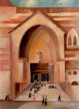 Time for Mass Artwork by Alice Bailly