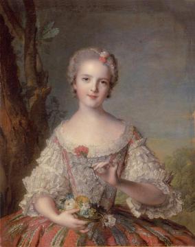 Madame Louise of France Artwork by Jean-Marc Nattier