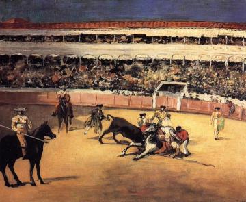 Bullfight Artwork by Edouard Manet