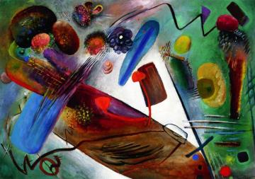 Heavy and Light Artwork by Rudolf Bauer