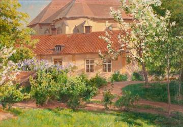 View of the Cathedral Artwork by Johan Krouthén