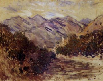 The Valley of the Nervia with Dolceacqua Artwork by Claude Oscar Monet