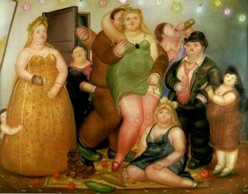 The House Of Raquel Vega (medellin, Colombia) Artwork by Fernando Botero