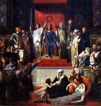 The Glorification of St. Louis Artwork by Alexandre Cabanel