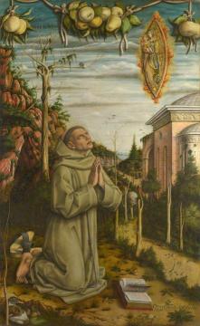 The Vision Of The Blessed Gabriele Artwork by Carlo Crivelli