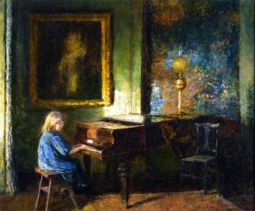 An Interior Artwork by Frederick McCubbin