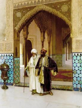 After Prayer Artwork by Rudolf Ernst