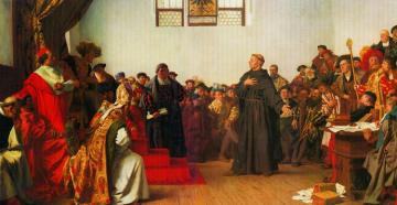 Luther At The Diet Of Worms Artwork by Anton Alexander von Werner