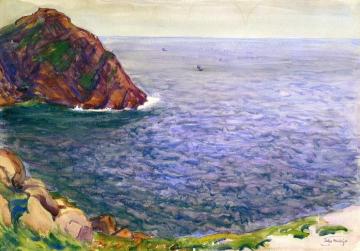 Shoreline View, No. 1 Artwork by Dodge MacKnight