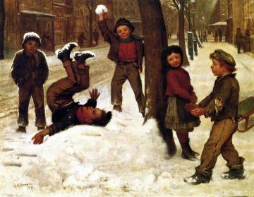 Winter Games Artwork by John George Brown