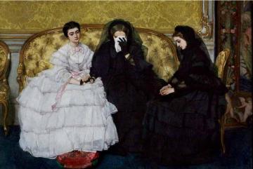 In Memoriam Artwork by Alfred Stevens