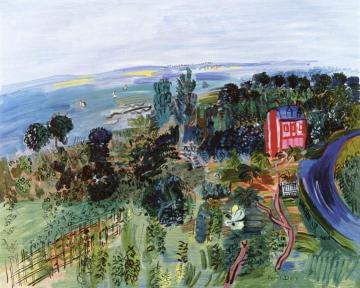 Villerville Artwork by Raoul Dufy