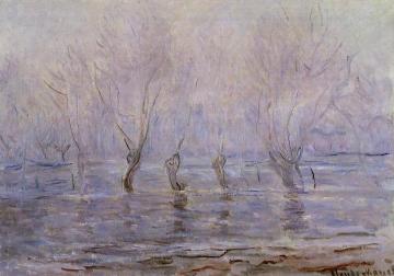 Flood at Giverny Artwork by Claude Oscar Monet