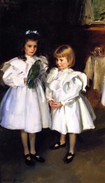 Gertrude and Elizabeth Henry Artwork by Cecilia Beaux