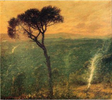 A Ligurian Valley, Italy Artwork by Henry la Thangue